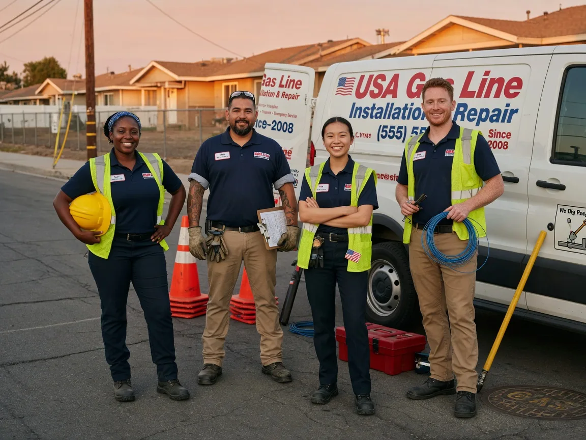 Gas Line Installation company in Orrville, AL